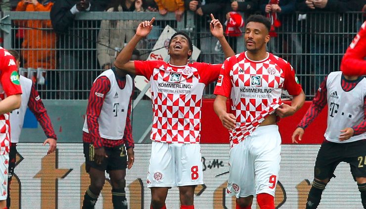 Im Ausland / Barreiro gibt Kontra: Erster Bundesliga-Treffer der Saison für den Mainzer