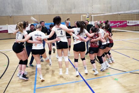 Freudentanz nach dem Titelgewinn