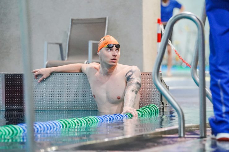 Schwimmen / Endlich wieder ein Rekord: Der lange Weg von Julien Henx zurück an die Spitze