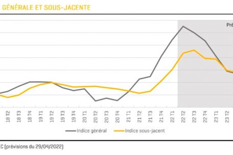 Inflationsprognose nach Trimester