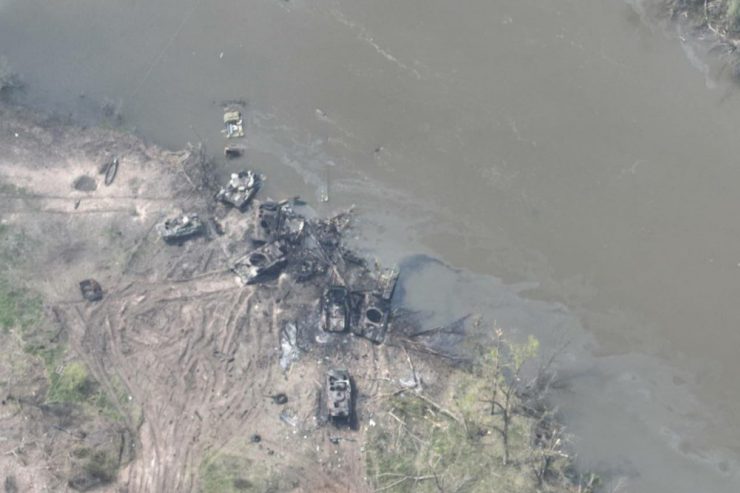Ukraine-Krieg / Hunderte tote Soldaten vermutet: Russische Flussüberquerung scheitert katastrophal