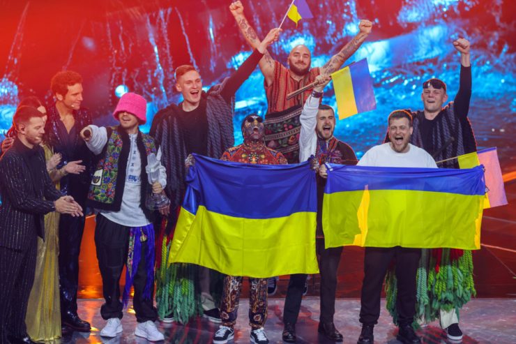 Eurovision 2022 / Zwölf Punkte aus allen Ecken: Ukraine feiert einen ESC-Triumph