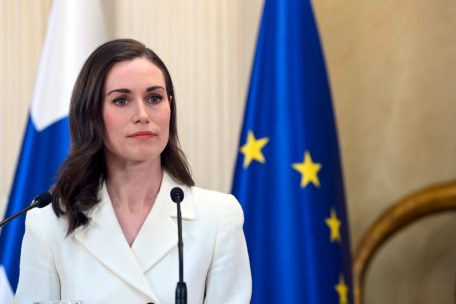 Die finnische Premierministerin Sanna Marin führt ihr Land in die NATO
