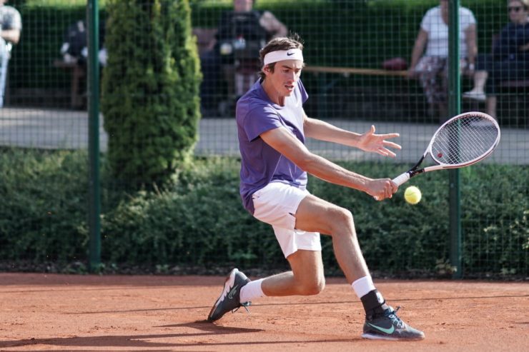 Tennis / Das Profitum im Visier: Alex Knaff peilt weiterhin eine Karriere im Sport an 