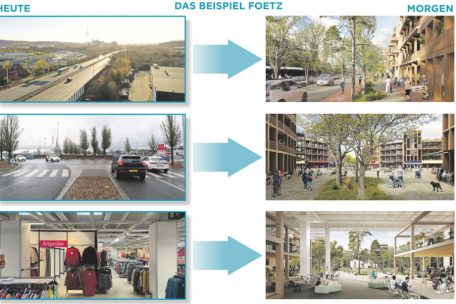 So könnte Foetz nach dem Projekt „Luxembourg in Transition. A Guide on Repairing a Broken Territory“ einmal aussehen. Beteiligt waren die Universität Luxemburg, das Luxembourg Institute of Science and Technology (LIST), das Centre for Ecological Learning Luxembourg (CELL), das Institute for Organic Agriculture Luxembourg (IBLA) sowie das Office for Landscape Morphology (OLM)