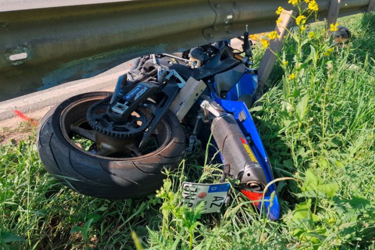 Luxemburg / Schwerverletzter Motorradfahrer wird mit Hubschrauber in Krankenhaus eingeliefert