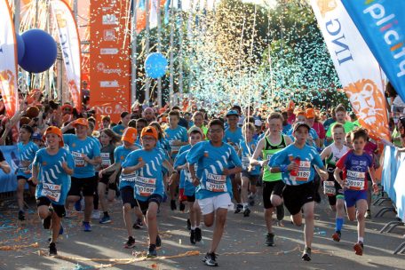 273 Kinder werden beim Mini- oder Mini Minimarathon am Start sein