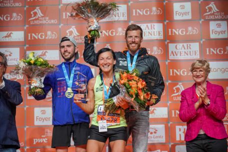 Am Ende konnten alle strahlen: Philippe Gillen, Shefi Xhaferaj und Bertil Müller (v.l.n.r.)