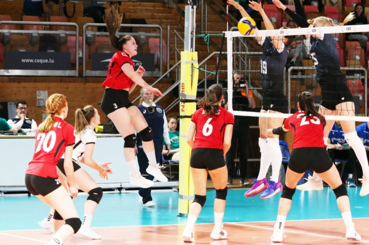 Volleyball / Silver League: Estland ist nicht zu knacken