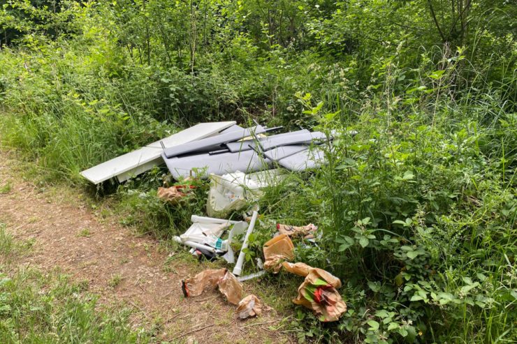 Obercolpach / Zeugenaufruf nach illegaler Müllablagerung in der Natur