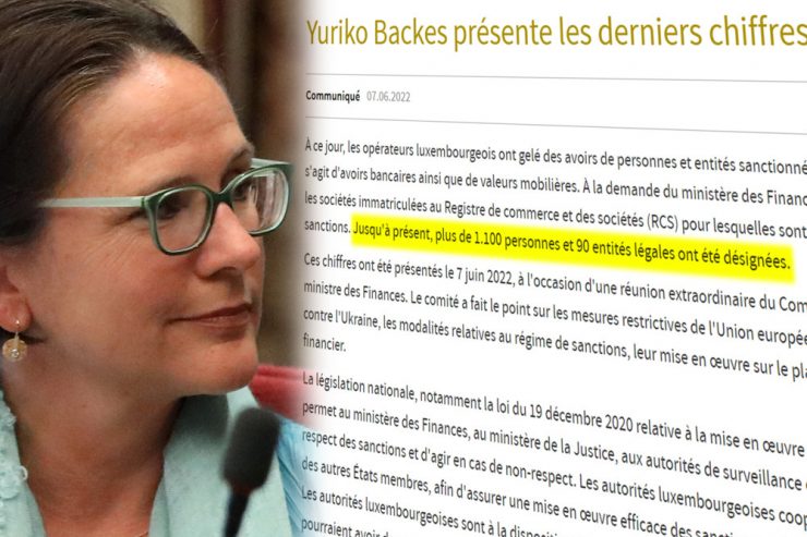Luxemburg / Ministerium muss Meldung zu Russland-Sanktionen korrigieren – und bleibt missverständlich