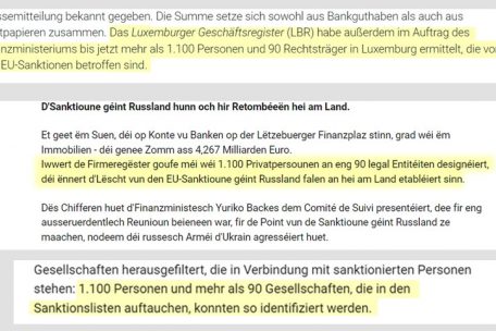 Ob Tageblatt (oben), RTL (Mitte) oder Reporter (unten): Viele Medien sind einem Missverständnis erlegen.