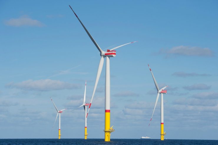 Strom / Frankreich produziert erstmals Offshore-Windenergie