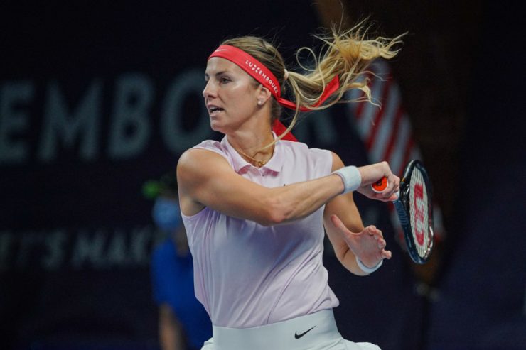 Aus in Wimbledon / Tennisspielerin Mandy Minella verabschiedet sich von der Profitour