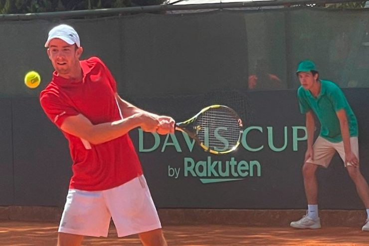 Tennis / Alle Spiele gewonnen: Luxemburgs Davis-Cup-Team spielt in den Play-offs zur Gruppe II