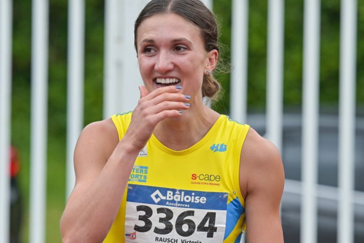 Leichtathletik / Luxemburgs Hürdenkönigin Victoria Rausch knackt den nächsten Landesrekord