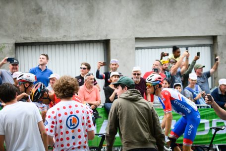 Kevin Geniets ließ es nach seinem Sturz etwas ruhiger angehen