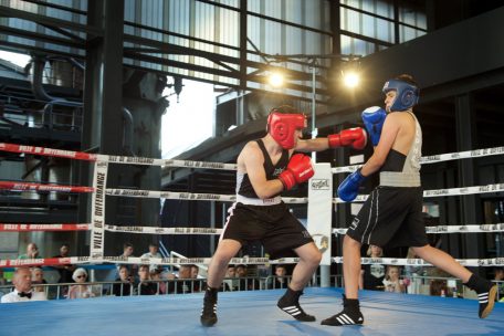 Hamza Halilovic (Esch/l.) und Ervin Muratovic vom Team Alpha