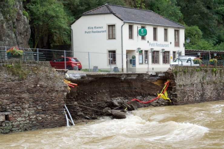 Luxemburg / Gegen die Fluten: Eine App und mobile Elemente für den Hochwasserschutz