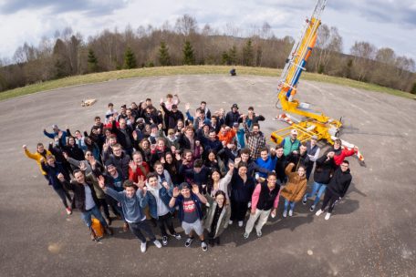 60 Schüler aus sieben Luxemburger Lyzeen waren zum nationalen Vorentscheid auf der Airbase in Elsenborn (B) angetreten