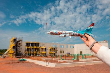 Flugzeugwartung / Neuer Luxair-Hangar bis Ende 2023: Lux-Airport feiert Grundsteinlegung
