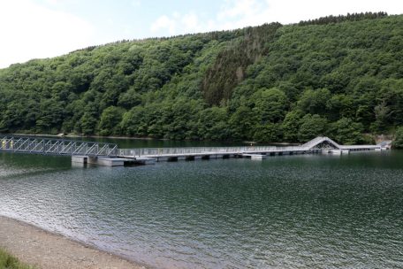 In Luxemburg wird ein großer Teil des Trinkwassers aus dem Obersauer-Stausee gewonnen – durch Aufbereitungsanlagen