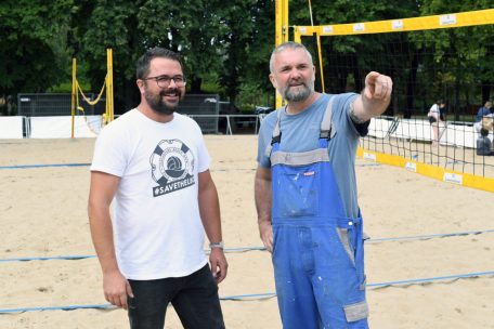 Gérard Thein (l.) und Steve Faltz