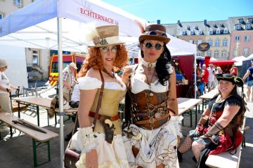 Eintauchen in eine Parallelwelt / Echternach goes Steampunk