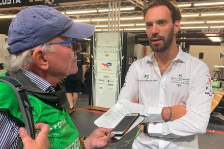 Der Formel-E-Doppelweltmeister war beim Interview mit Tageblatt-Korrespondent Norbert Nickels bestens gelaunt