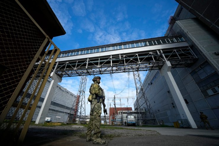 Ukraine-Krieg / Sorge um Europas größtes Atomkraftwerk in der Ukraine