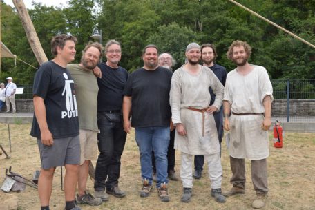 Das Team um Dr. Asmus (2. v.l.) lässt sich nicht klein kriegen