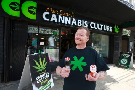 In Kanada ist der Verkauf von Cannabis legal
