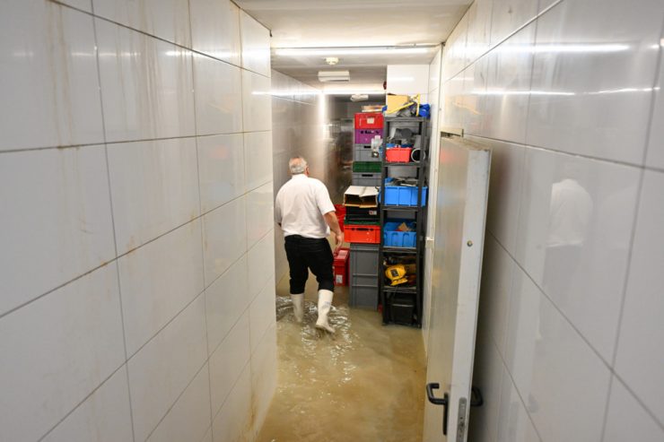 Luxemburg / Lokale Überschwemmungen nach Regenfällen am Mittwoch – zwölf CGDIS-Einsätze