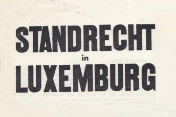 Kleines Land, großer Mut / Als Luxemburger 1942 den Nazi-Besatzern die Stirn boten – und dafür büßen mussten