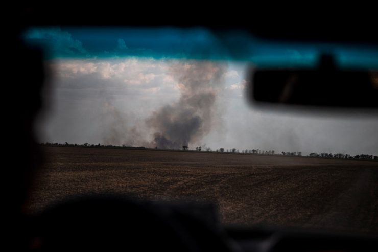 Ukraine-Krieg / Selenskyj verkündet Geländegewinne im Süden, Russland muss Referendum auf Eis legen