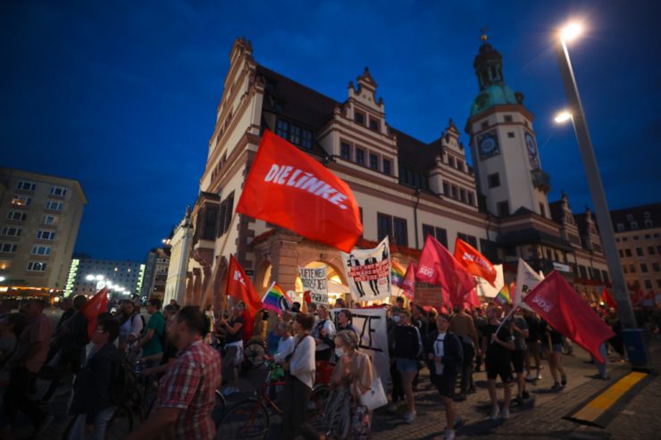 Deutschland / Die Linke will die Proteste gegen die Teuerung nicht den Rechten überlassen