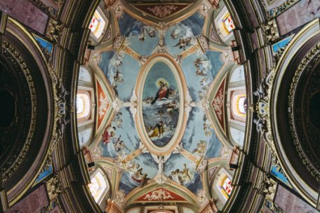 Prächtige Fresken in der St John's Co-Cathedral in Valletta