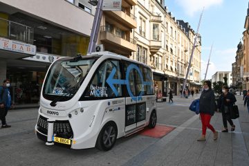 Esch / Der (nicht ganz) autonome Bus durch die Alzettestraße bleibt