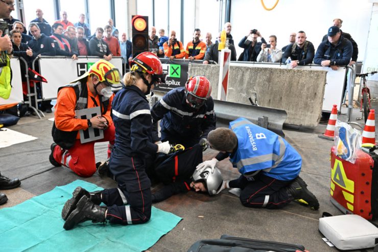 Cloche d’Or / 288 Notfallretter stellen bei World Rescue Challenge ihr Können unter Beweis