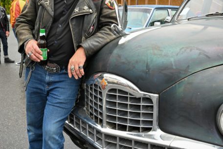 Immer dabei, wenn es um Rock’n’Roll-Events geht: Bitz von den „Gamblers Rockabilly“