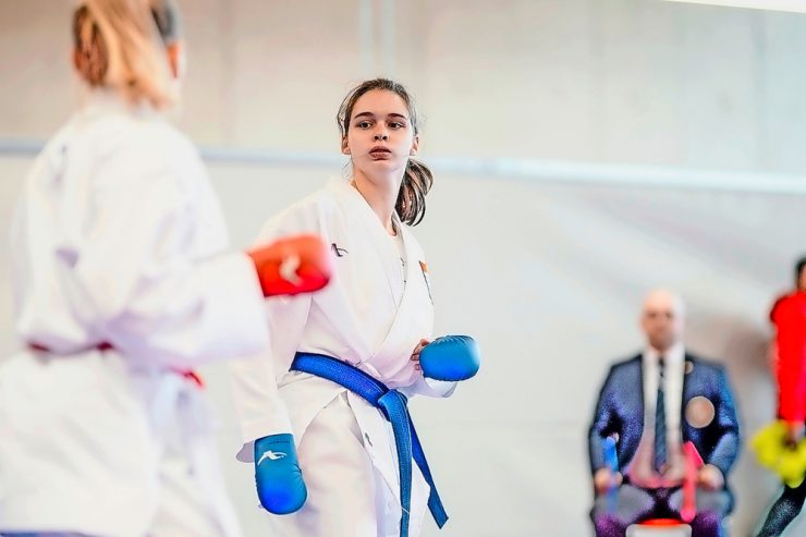 Karate / Das Siegen nicht verlernt: Jenny Warling gewinnt Gold in Budapest
