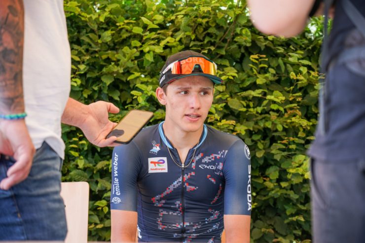 Straßenrad-WM / Kopfsache: Mathieu Kockelmann fährt im Zeitfahren der Junioren auf Platz 11