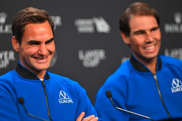 Tennis / Ein letzter großer Auftritt in London: Federer nimmt Abschied – an der Seite von Nadal
