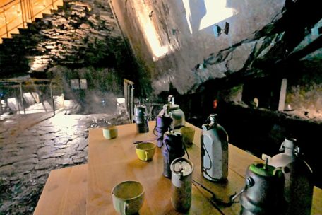 So sah ein Rastplatz der Bergleute aus