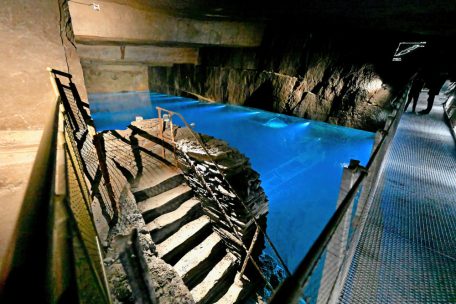 120 Meter tief ist das Wasser an dieser Stelle