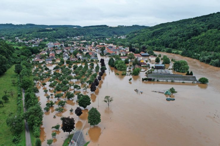 Flut 2021 / Eine Million Euro an Spenden in den Gemeinden Echternach und Rosport-Mompach verteilt