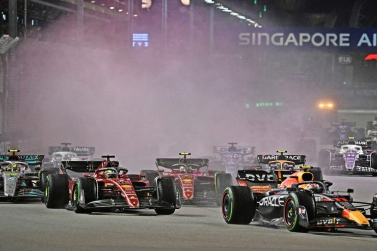 Formel 1 / Verstappen nutzt erste Titelchance nicht – Perez siegt in Singapur