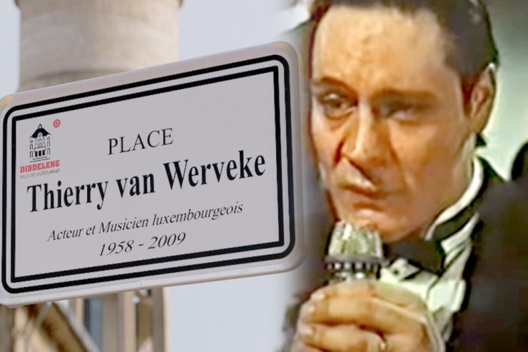 Schauspieler, Musiker, Original / „En Diddelenger Jong“: Nach Thierry van Werveke ist in Düdelingen jetzt ein Platz benannt