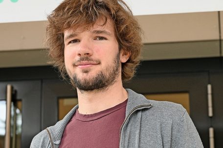 Max Peping organisiert die Woche der Demokratie