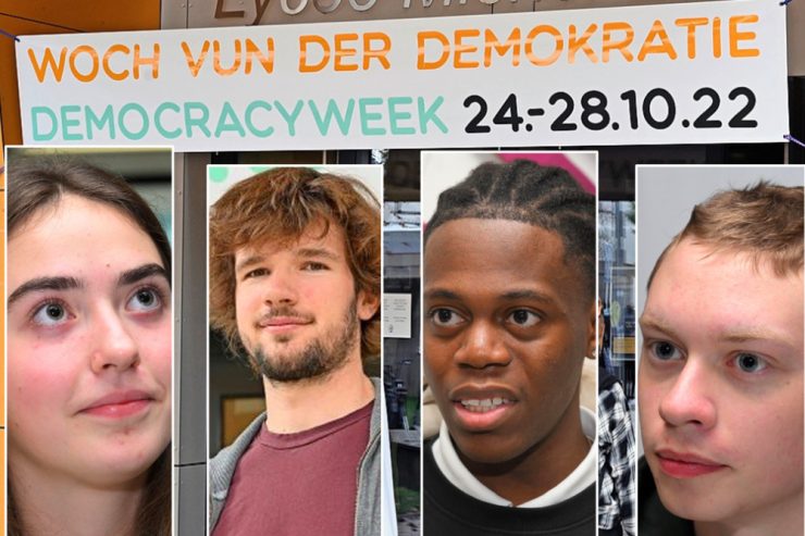 Wahlen im Lyzeum / „Make Lucius great again“: Die Woche der Demokratie beginnt im Lycée Michel Lucius
